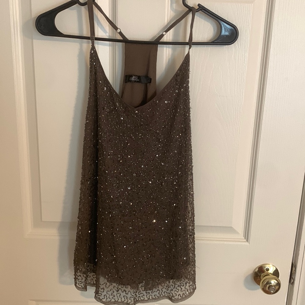Beaded cami/tank top